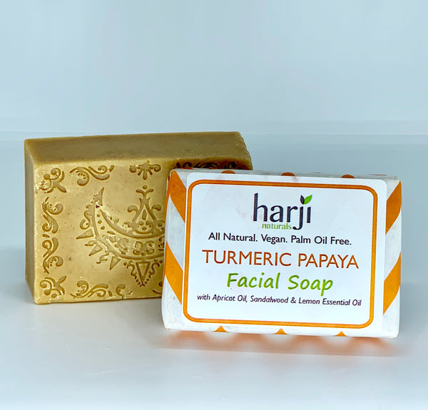 Turmeric, Papaya & Honey Face soap – YAWA & CO