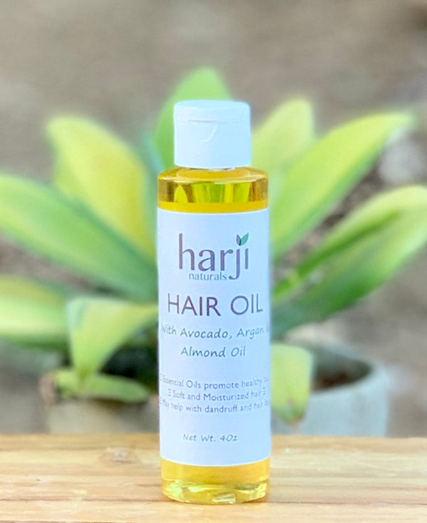 Hair Oil (with Avocado, Argan and Almond Oils)