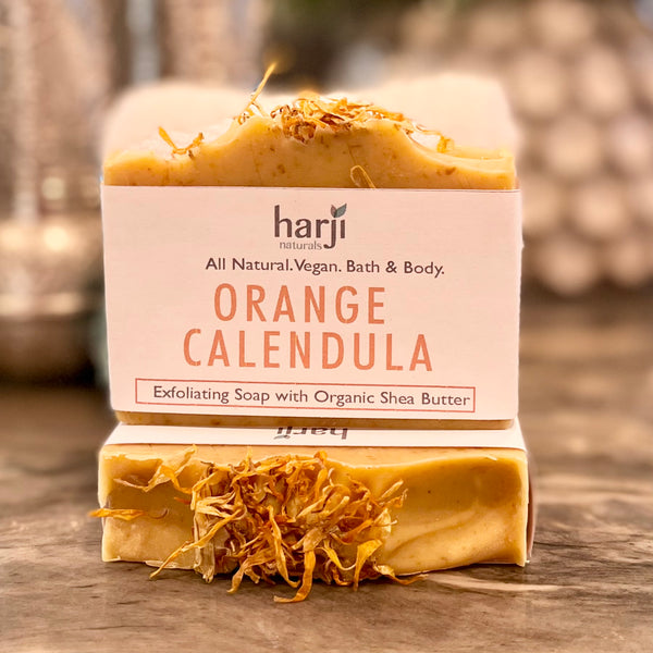 Artisan Soap - Orange Calendula – Harji Naturals LLC