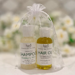 Shampoo and Hair Oil Sampler Set