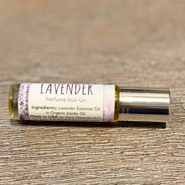 Perfume Roll-On - Lavender, Rose, Jasmine, Sandalwood