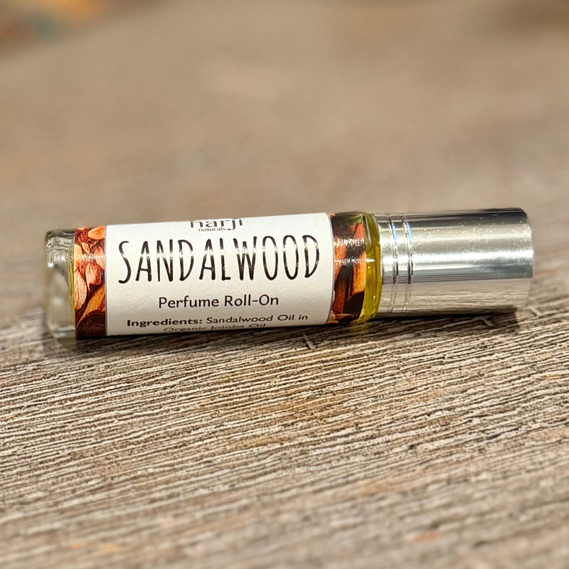 Perfume Roll-On - Lavender, Rose, Jasmine, Sandalwood