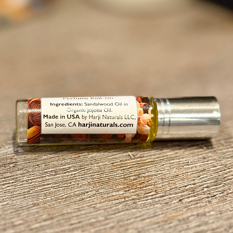 Perfume Roll-On - Lavender, Rose, Jasmine, Sandalwood