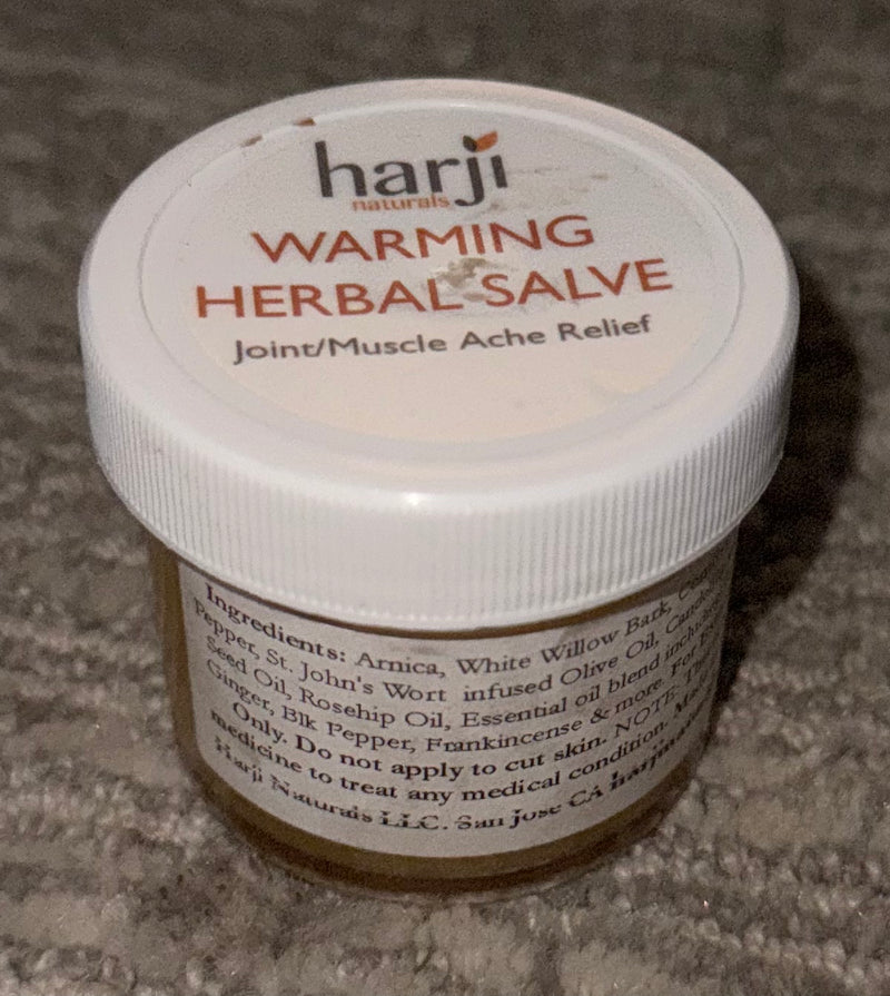 Herbal Salve (Ointment/Balm) - Warming