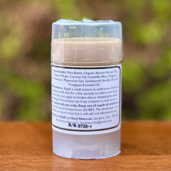 Deodorant - Sandalwood Vanilla (2.2Oz)
