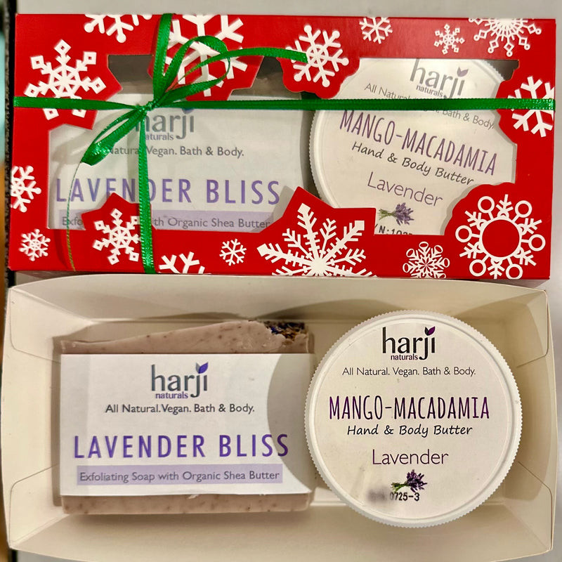 Soap and Body Butter Holiday Gift Box