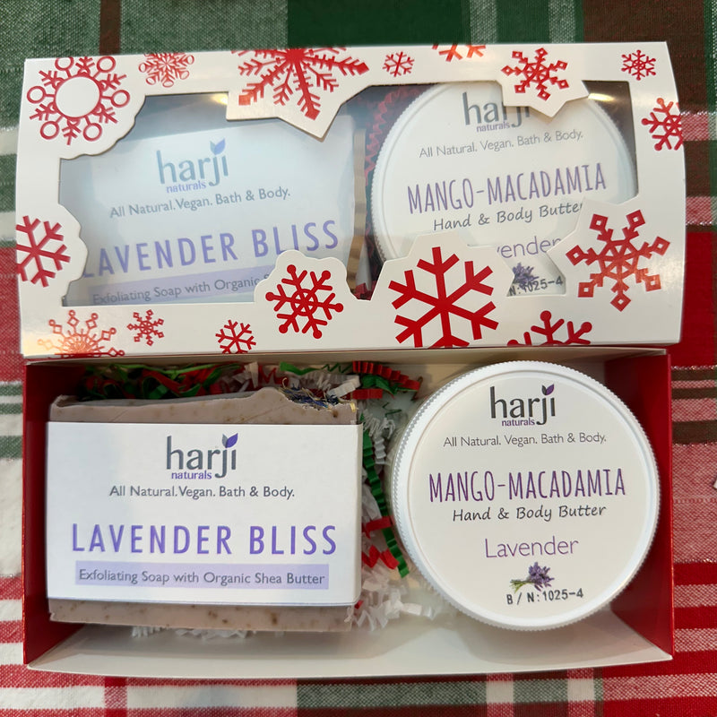 Soap and Body Butter Holiday Gift Box