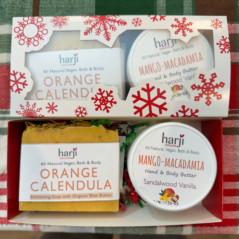 Soap and Body Butter Holiday Gift Box