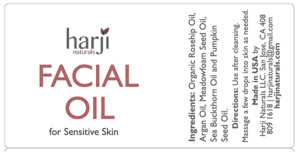 Facial Oil (for sensitive skin)
