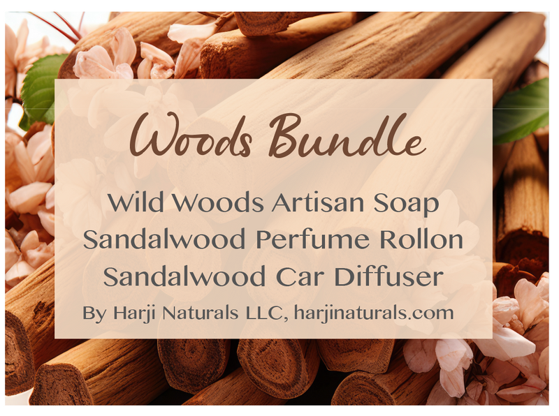 Aroma Bouquet - Gift Box with Soap, Car Diffuser & Perfume Roll-On