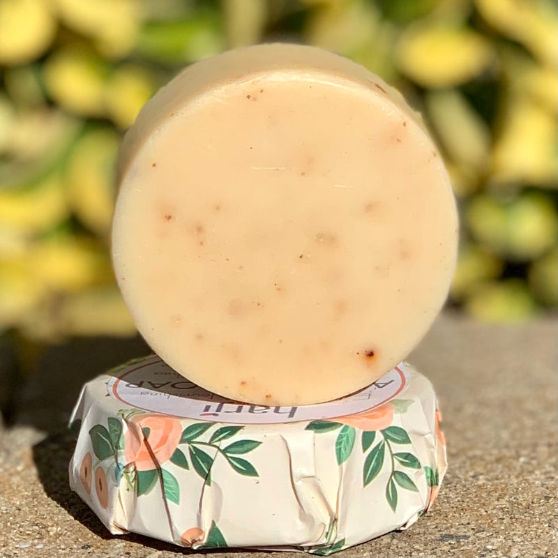 Round Almond Soap for Face & Body