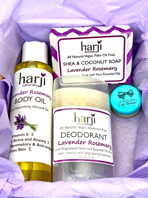 Pamper Yourself Gift Set (Lavender Rosemary)